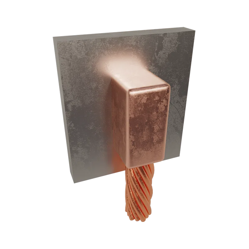Cable Hacia Abajo a Placa Vertical Molde TGM CAPV
